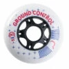 Ground Control White Wheels 80mm 85a - Set Of 4 -Urban Rollers ground control white wheels 80mm 85a