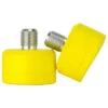 Gumball Lemon Short Toe Stops - 18mm 75a 2 Gumball Lemon Short Toe Stops - 18mm 75a -Urban Rollers gumball lemon short toe stops