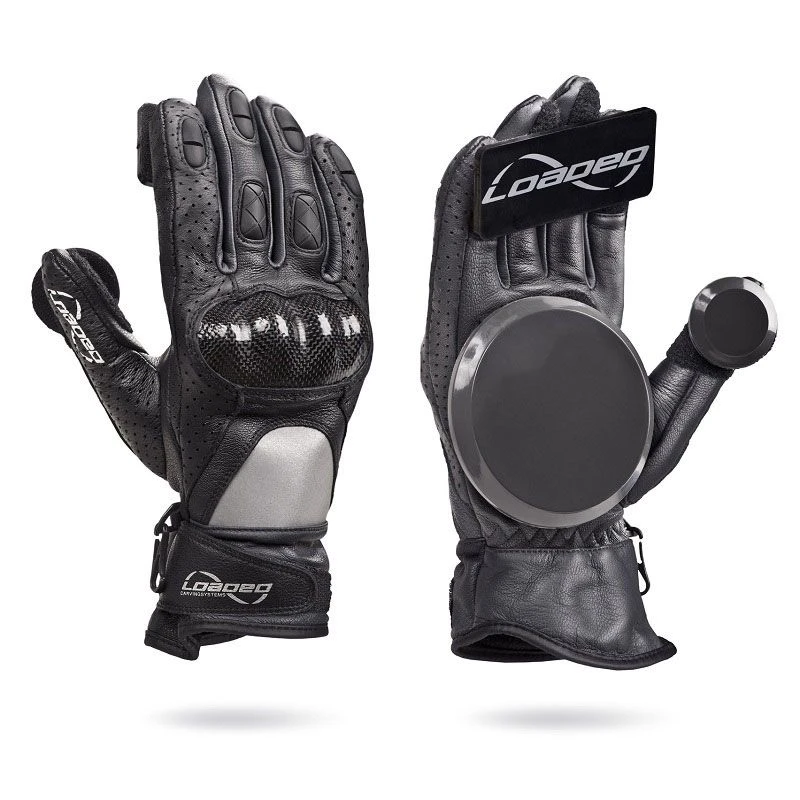 Loaded Leather Race Slide Gloves - S/M 1 Loaded Leather Race Slide Gloves - S/M