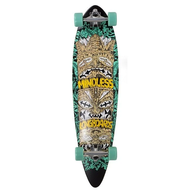 Mindless Tribal Rogue IV Longboard Teal - 38" 1 Mindless Tribal Rogue IV Longboard Teal - 38"