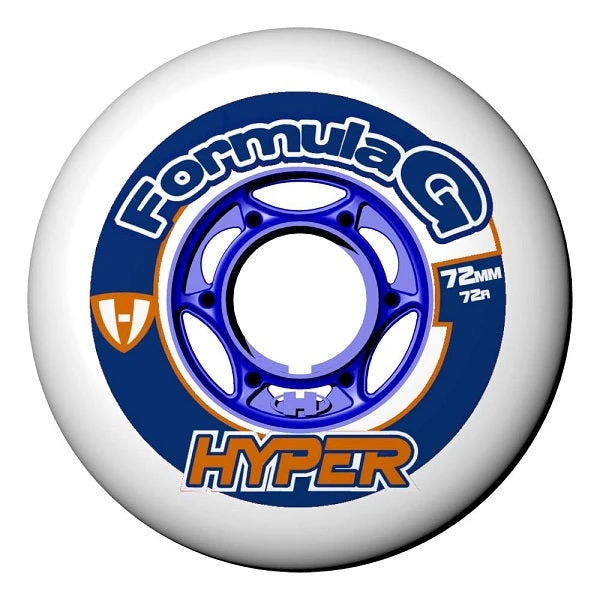 Hyper Formula G White Indoor Wheels - 72mm 72a 1 Hyper Formula G White Indoor Wheels - 72mm 72a