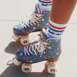 Impala Quad Roller Skates - Harmony Blue 9 Impala Quad Roller Skates - Harmony Blue -Urban Rollers impala quad roller skates harmony blue lifestyle