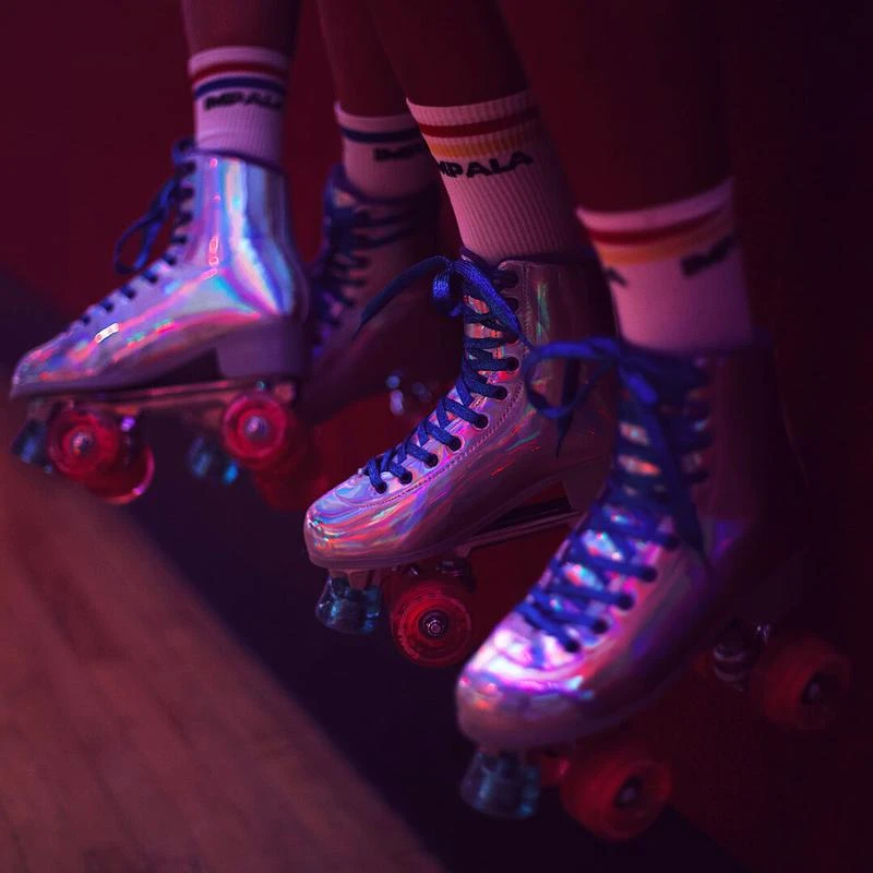 Impala Quad Roller Skates - Holographic 2 Impala Quad Roller Skates - Holographic - Image 2
