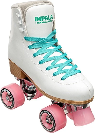 Impala Quad Roller Skates - White 1 Impala Quad Roller Skates - White