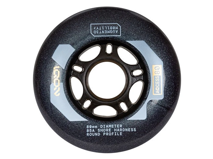 Iqon Access Wheels 80mm 85a - Set Of 4 1 Iqon Access Wheels 80mm 85a - Set Of 4