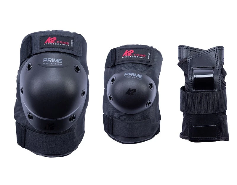 K2 Prime Adult Triple Pad Set - Black 1 K2 Prime Adult Triple Pad Set - Black