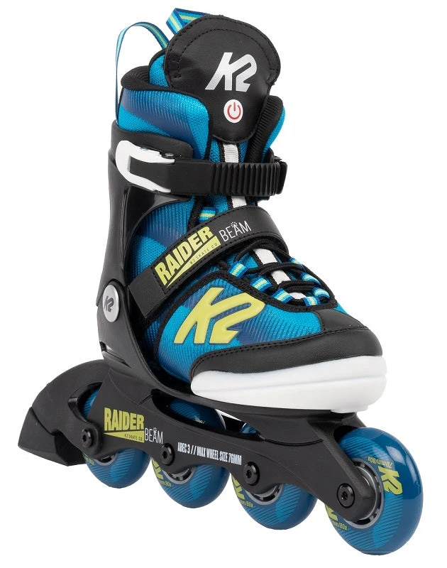 K2 Raider Beam Adjustable Size Skates - Blue 1 K2 Raider Beam Adjustable Size Skates - Blue