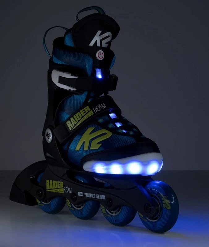K2 Raider Beam Adjustable Size Skates - Blue 2 K2 Raider Beam Adjustable Size Skates - Blue - Image 2
