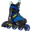 K2 Raider Pro Adjustable Size Skates - Blue/Yellow 2 K2 Raider Pro Adjustable Size Skates - Blue/Yellow -Urban Rollers k2 raider pro adjustable size skates blue yellow