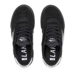 Lakai Cambridge Kids Skate Shoes - Black/Black Suede 5 Lakai Cambridge Kids Skate Shoes - Black/Black Suede -Urban Rollers lakai cambridge kids skate shoes black black suede top