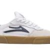 Lakai Cambridge Skate Shoes - White/Navy Suede 7 Lakai Cambridge Skate Shoes - White/Navy Suede -Urban Rollers lakai cambridge skate shoes white and navy suede