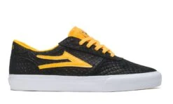 Lakai Doomsayers Manchester Skate Shoes - Black/Gold