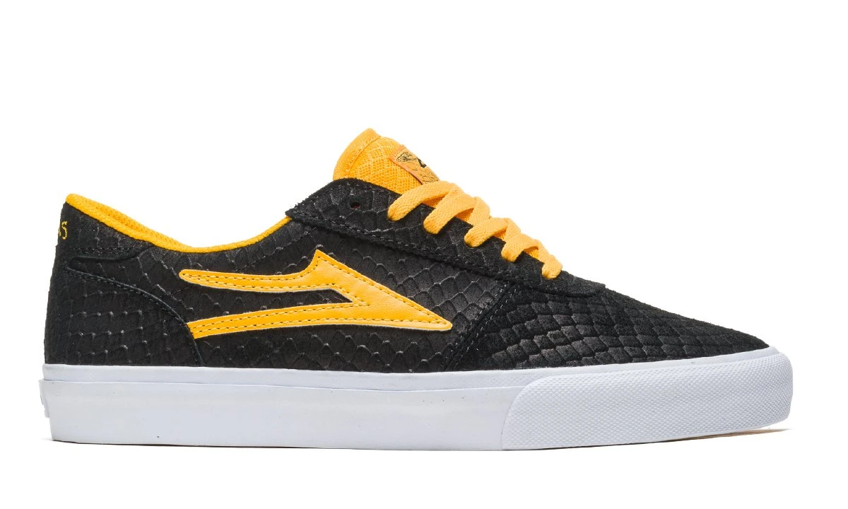 Lakai Doomsayers Manchester Skate Shoes - Black/Gold 1 Lakai Doomsayers Manchester Skate Shoes - Black/Gold