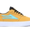 Lakai Manchester Skate Shoes - Yellow/Cyan Suede 2 Lakai Manchester Skate Shoes - Yellow/Cyan Suede -Urban Rollers lakai manchester skate shoes yellow cyan suede