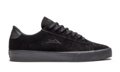 Lakai Newport Skate Shoes - Black Suede