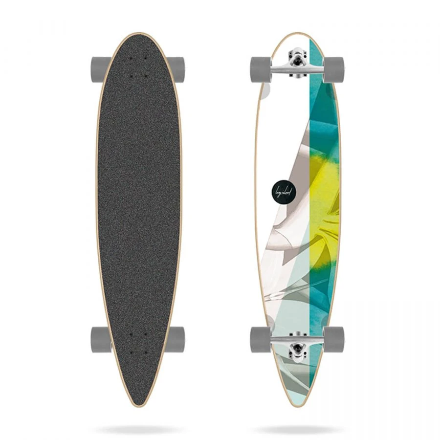 Long Island Green Tea Pintail Longboard - 39" 1 Long Island Green Tea Pintail Longboard - 39"