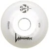 Luminous Light Up Inline Skate Wheels - White 4 Pack 3 Luminous Light Up Inline Skate Wheels - White 4 Pack -Urban Rollers luminous light up inline skate wheel white 1