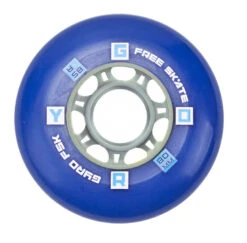 Gyro F2R Inline Skates Wheels - Blue Set Of 4