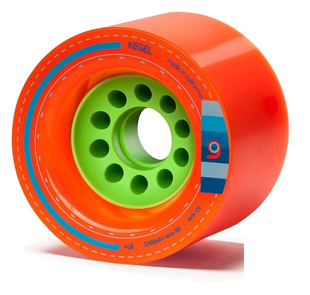 Orangatang Kegel Longboard Wheels - Orange 80mm 80a 1 Orangatang Kegel Longboard Wheels - Orange 80mm 80a