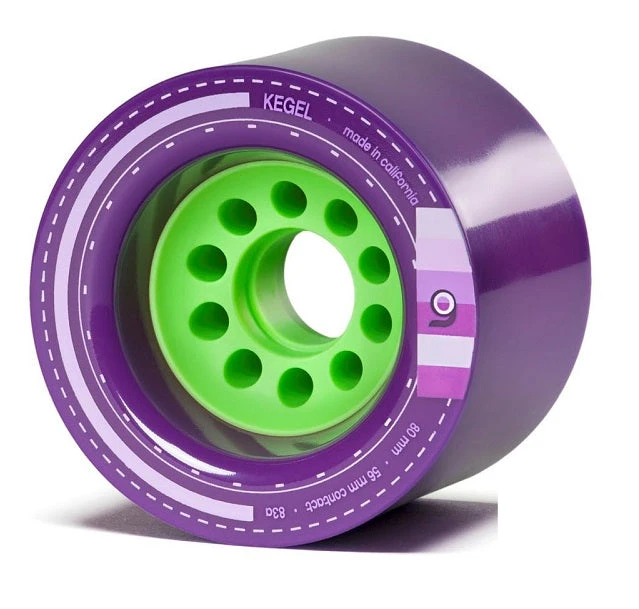 Orangatang Kegel Longboard Wheels - Purple 80mm 83a 1 Orangatang Kegel Longboard Wheels - Purple 80mm 83a