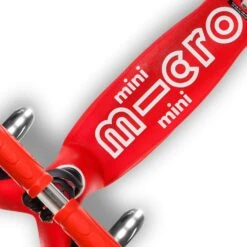 Mini Micro Deluxe LED Scooter - Red -Urban Rollers pGyaEIi