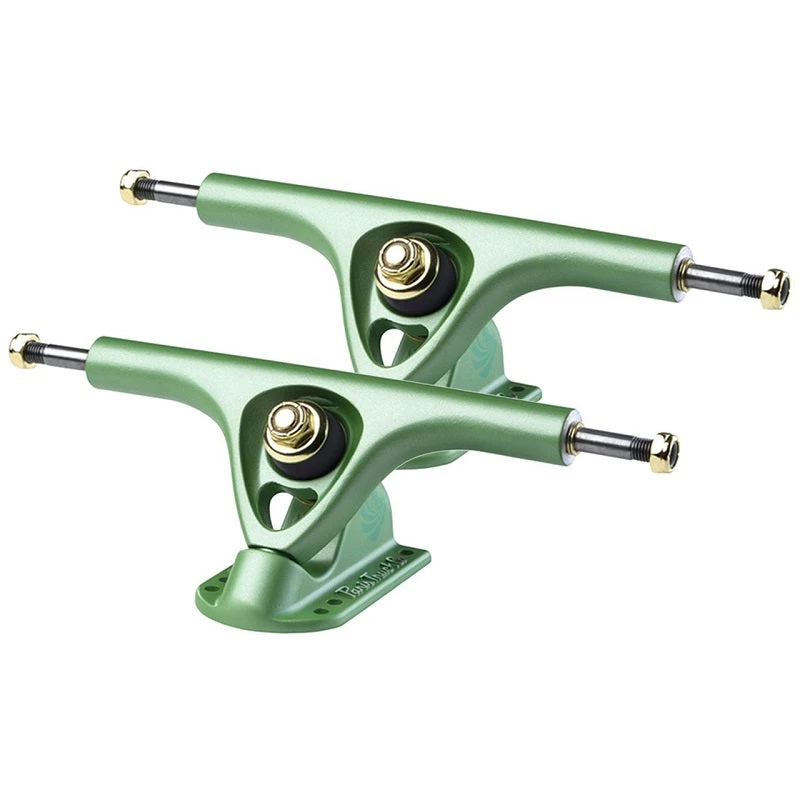 Paris V3 180mm 50° Longboard Trucks - Tropic Green 1 Paris V3 180mm 50° Longboard Trucks - Tropic Green