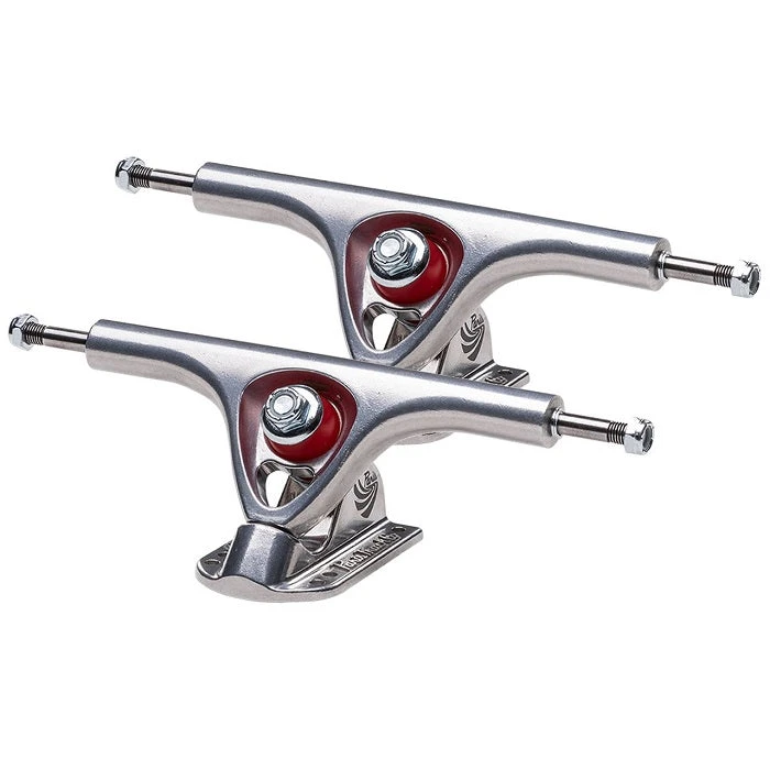 Paris V3 180mm 50° Longboard Trucks - Polished Silver 1 Paris V3 180mm 50° Longboard Trucks - Polished Silver