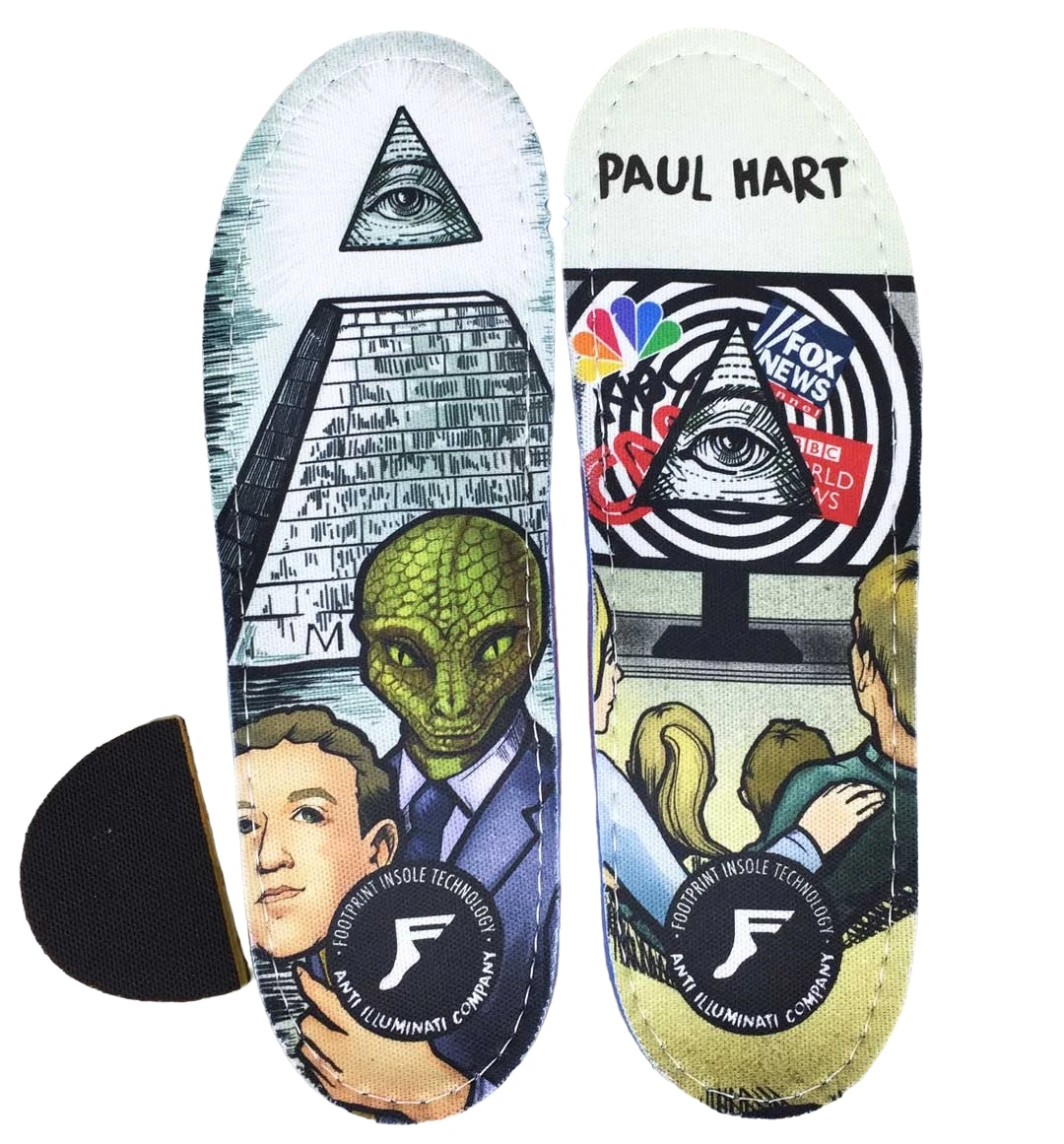 Footprint Gamechanger Paul Hart Conspiracy Insoles 1 Footprint Gamechanger Paul Hart Conspiracy Insoles