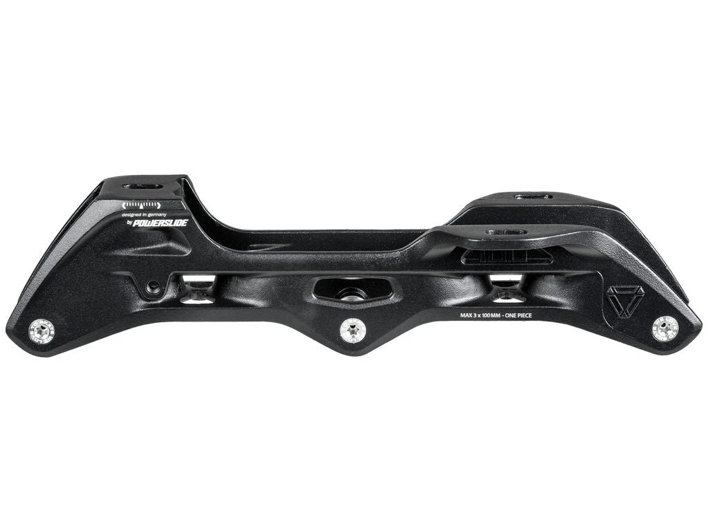 Powerslide Elite Casted AL Frames 231mm 3 X100 - Black 1 Powerslide Elite Casted AL Frames 231mm 3 X100 - Black