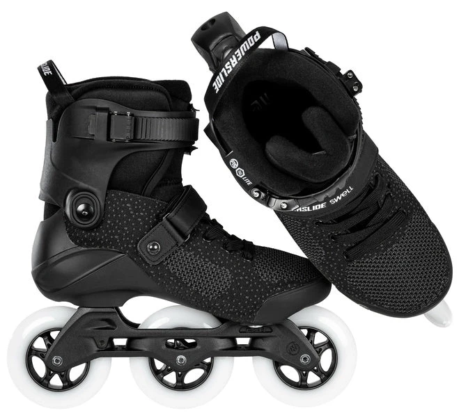 Powerslide Swell Lite Black 100 Skates 2 Powerslide Swell Lite Black 100 Skates - Image 2