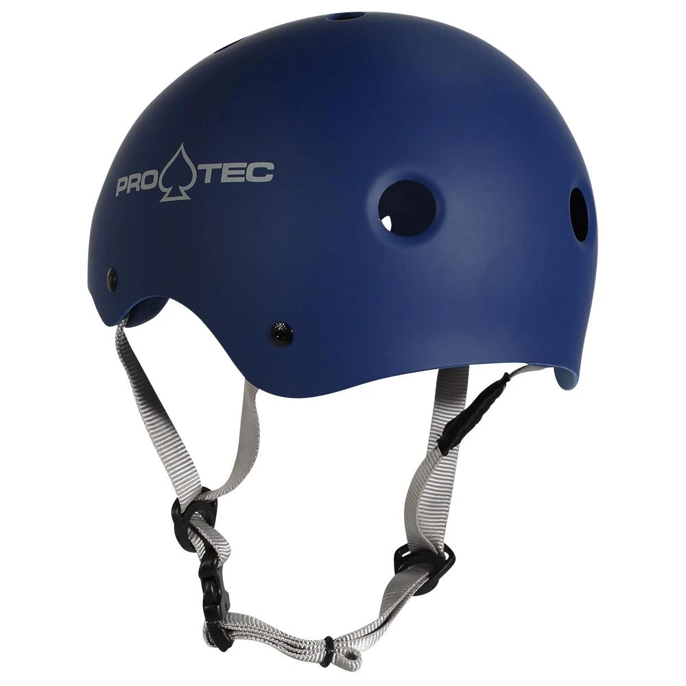 Pro-Tec Classic Certified Helmet - Matt Blue 2 Pro-Tec Classic Certified Helmet - Matt Blue - Image 2