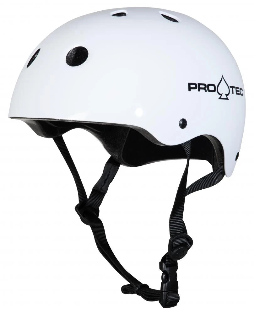 Pro-Tec Classic Certified Helmet - Gloss White 1 Pro-Tec Classic Certified Helmet - Gloss White