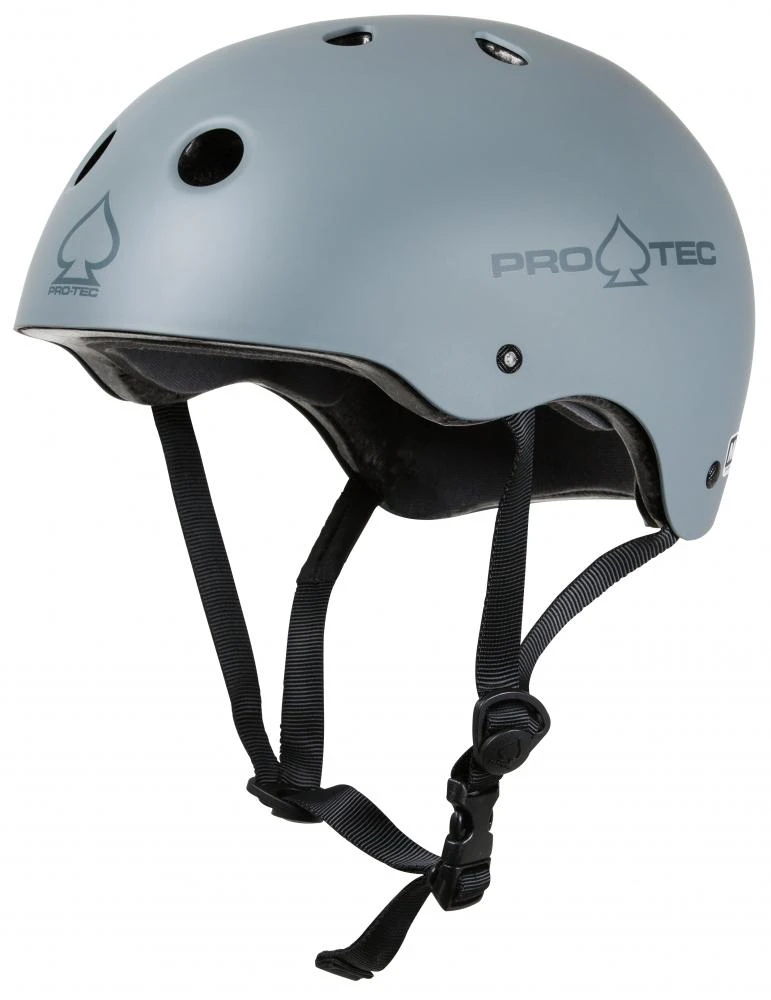 Pro-Tec Classic Certified Helmet - Matt Grey 1 Pro-Tec Classic Certified Helmet - Matt Grey
