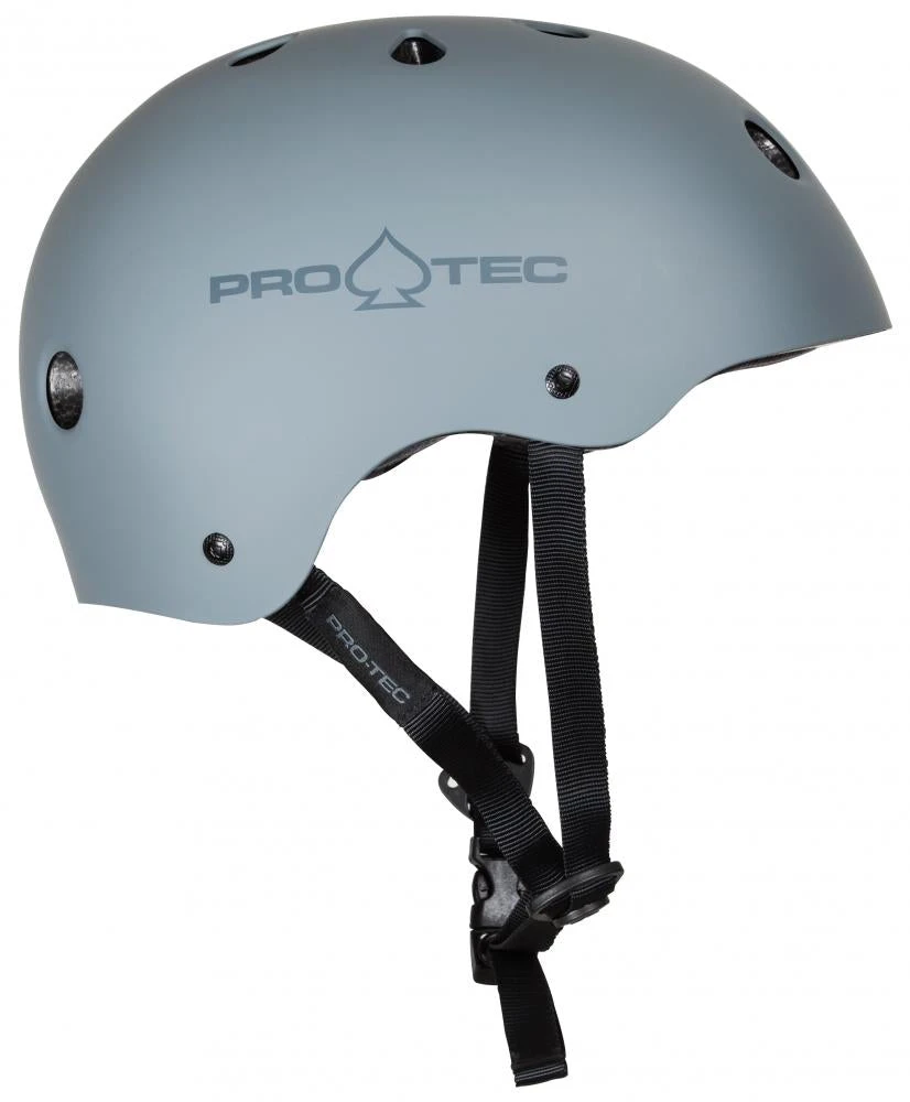Pro-Tec Classic Certified Helmet - Matt Grey 2 Pro-Tec Classic Certified Helmet - Matt Grey - Image 2