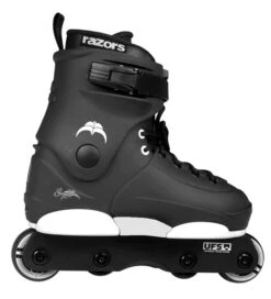 Razors Genesys Junior Anti Rocker Aggressive Skates - Black