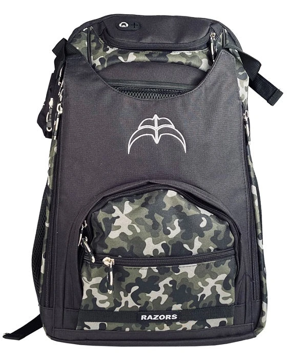 Razors Metro Backpack - Black/Camo 1 Razors Metro Backpack - Black/Camo