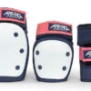 Rekd Adult Heavy Duty Triple Padset - Blue/Pink 6 Rekd Adult Heavy Duty Triple Padset - Blue/Pink -Urban Rollers rekd adult heavy duty triple padset blue pink