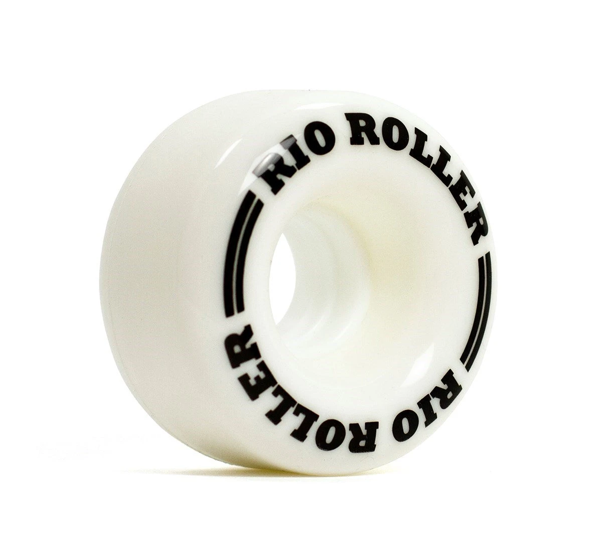 Rio Roller Coaster White Roller Skate Wheels 62mm - Set Of 4 1 Rio Roller Coaster White Roller Skate Wheels 62mm - Set Of 4