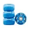 Rio Roller Blue Glitter Light Up Roller Skate Wheels 58mm - Set Of 4 6 Rio Roller Blue Glitter Light Up Roller Skate Wheels 58mm - Set Of 4 -Urban Rollers rio roller blue glitter light up roller skate wheels 58mm