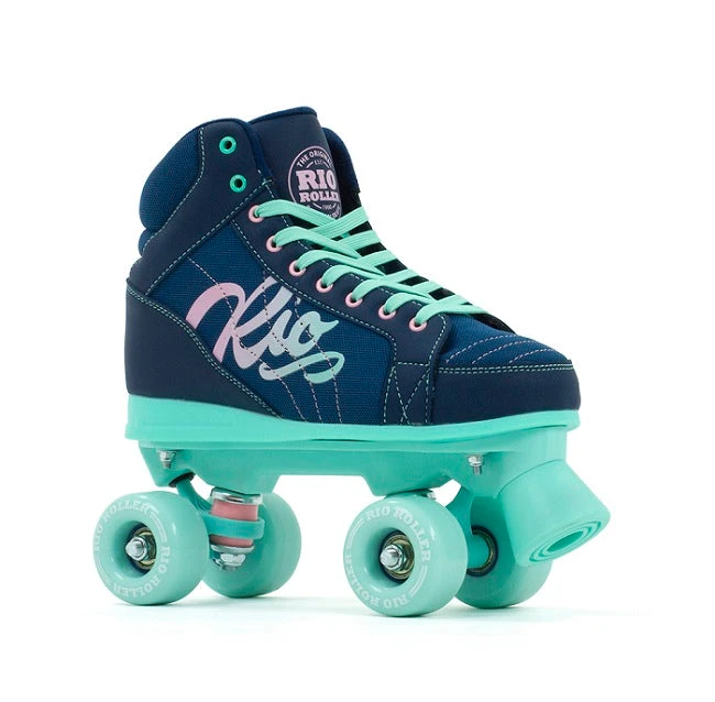 Rio Roller Lumina Roller Skates - Navy/Green 1 Rio Roller Lumina Roller Skates - Navy/Green