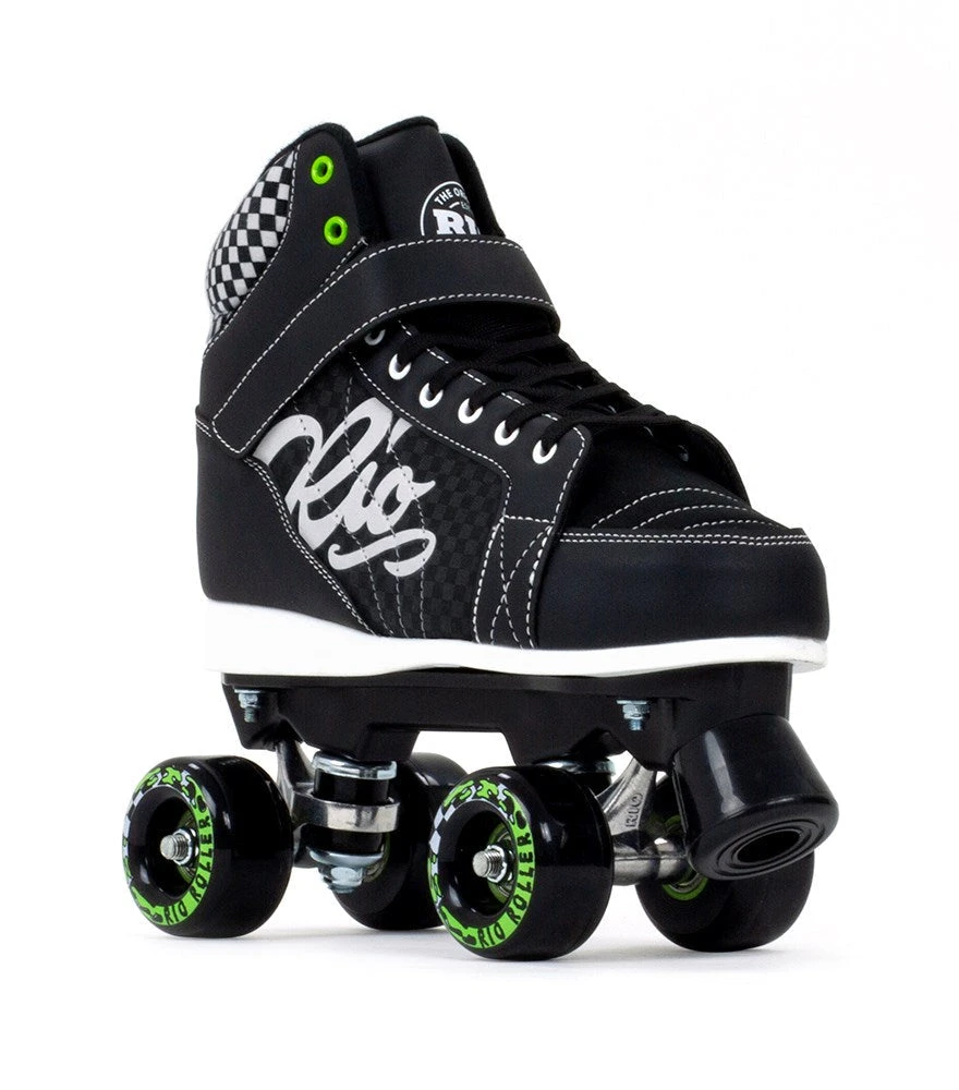 Rio Roller Mayhem II Quad Roller Skates - Black 1 Rio Roller Mayhem II Quad Roller Skates - Black