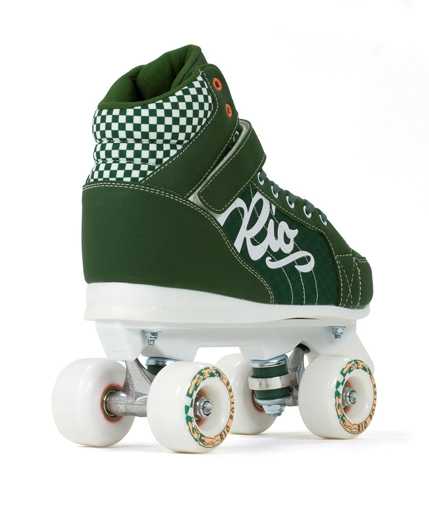 Rio Roller Mayhem II Quad Roller Skates - Green 2 Rio Roller Mayhem II Quad Roller Skates - Green - Image 2
