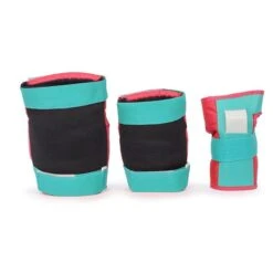 Rio Roller Triple Pad Set - Red/Mint 5 Rio Roller Triple Pad Set - Red/Mint -Urban Rollers rio roller triple pad set red mint rear