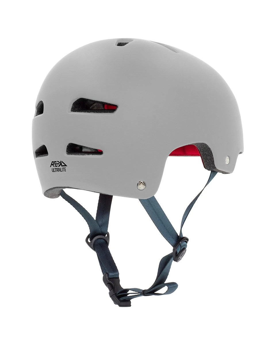 Rekd Ultralite In-Mold Helmet - Grey 2 Rekd Ultralite In-Mold Helmet - Grey - Image 2