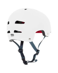 Rekd Ultralite In-Mold Helmet - White 5 Rekd Ultralite In-Mold Helmet - White -Urban Rollers rkd259 rekd ultralite in mold helmet white rear angle