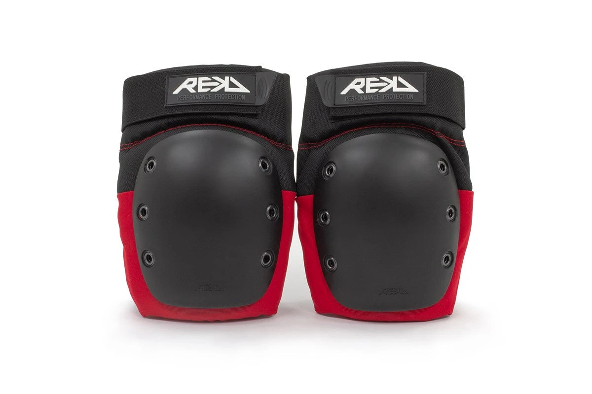 Rekd Ramp Knee Pads - Red 1 Rekd Ramp Knee Pads - Red