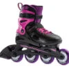 Rollerblade Fury Adjustable Kids Skates - Black/Pink 9 Rollerblade Fury Adjustable Kids Skates - Black/Pink -Urban Rollers rollerblade fury adjustable kids skates black pink