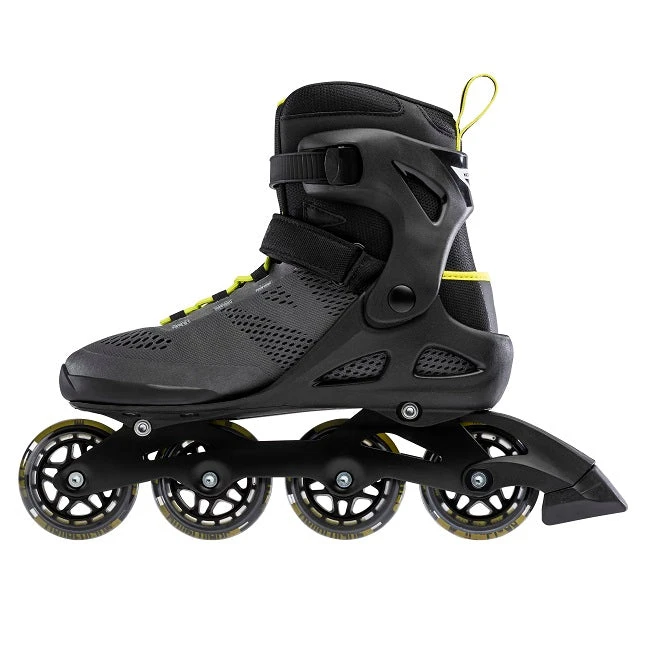 Rollerblade Macroblade 80 Inline Skates - Black/Lime 2 Rollerblade Macroblade 80 Inline Skates - Black/Lime - Image 2
