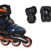 Rollerblade Microblade Adjustable Kids Skates Combo Pack - Blue/Orange 3 Rollerblade Microblade Adjustable Kids Skates Combo Pack - Blue/Orange -Urban Rollers rollerblade microblade adjustable kids skates combo pack blue orange