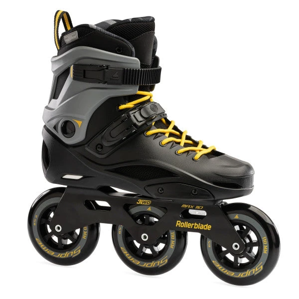 Rollerblade RB 110 3WD Inline Skates - Black/Yellow 1 Rollerblade RB 110 3WD Inline Skates - Black/Yellow